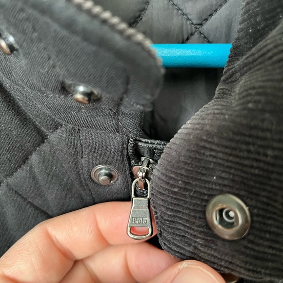 VTG Rare Polo Ralph Lauren Iconic Quilted Black Watch Outdoor Vest Size Large - Picture 12 of 15